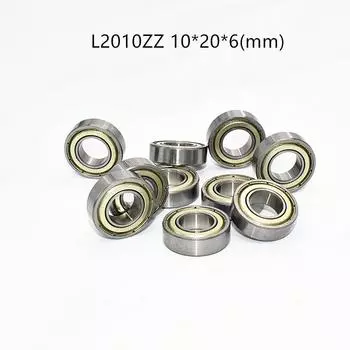 Подшипники 10шт L2010ZZ 10*20*6(мм) Металлический Герметичный