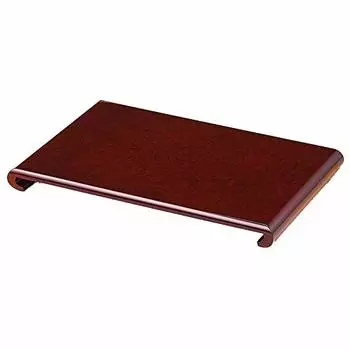 Подставка для цветов из лакированного дерева Yamaga, подставка из каштана (Палисандровый тон, Нет. 14, 42см)