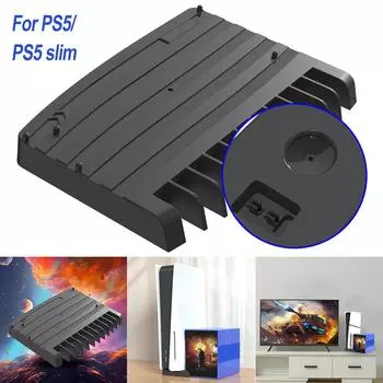 Подставка для игровой консоли PS5 SLIM, подставка-держатель, подставка-основание для PS5 Slim Digital Edition и Disc Edition белый