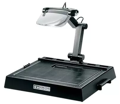 Подставка для работы Tamiya Craft Tool Series с линзой, пластиковая модель инструмента 74064 № 64