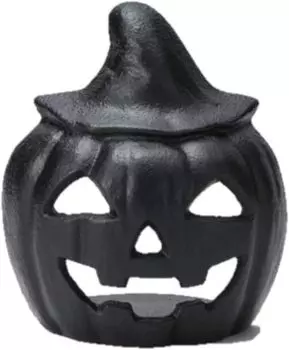 Подставка для свечи Iwachu Pumpkin Black Body Size xx 10 29530 Nanbu Ironware (см) 8.5 7.5 (ЧАС)