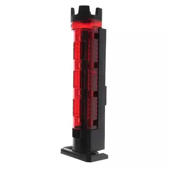 Подставка для удилища MEIHO Light Clear Red x Black BM-300