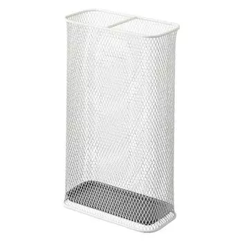 Подставка для зонта Yamazaki Jitsugyo 7858 Slim Mesh White Ш25 x Г12 x В42 см, узкий вход, прибл. белый