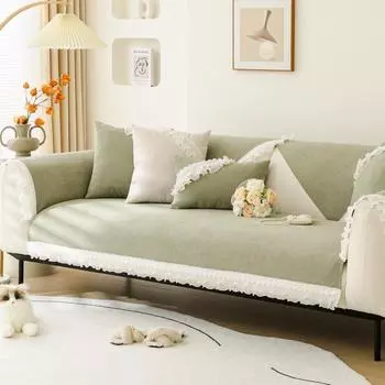Подушка для дивана Four Seasons Chenille, универсальный чехол для дивана, утолщенный и износостойкий чехол для дивана, устойчивый к царапинам 70*70cm