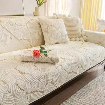 Подушка для дивана Nordic Simple из чистого хлопка Four Seasons Universal Non-Slip Cotton Cushion Cover Sofa Cover Cover Cloth Cushion 70*70cm