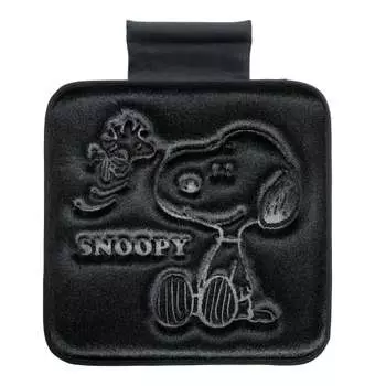 Подушка для сиденья BONFORM Snoopy Press Light/Normal Car квадратной формы со стопором 45x45 см, черная 5712-02BK