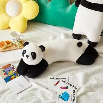 Подушка Modern House Soft Touch Panda, цвет слоновой кости, корейские детские товары