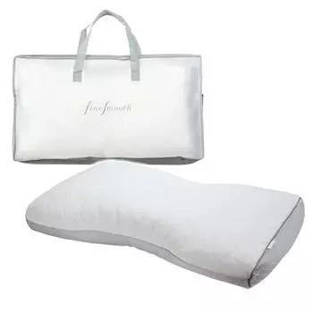 Подушка nishikawa Fine Smooth Pillow High Elastomer Pipe Quilt360 обеспечивает плавное ворочание и переворачивание Специальная структура облегает голову Снижает нагрузку на шею