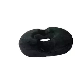 Подушка сиденья из пены с эффектом памяти Comfort Hollow Breathable Car Home Seat Cushion One Size чёрный