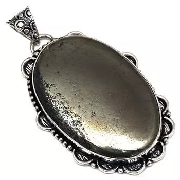 Подвеска Apatchi Gold Gemstone Handmade Gift For Her Silver Jewelry 2.25