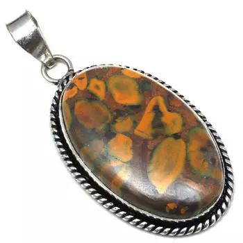 Подвеска Azuboo Lite Gemstone Handmade Gift For Her Серебряные украшения 2.25
