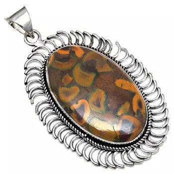 Подвеска Azuboo Lite Gemstone Handmade Подарок на День матери Серебряное украшение 2.5
