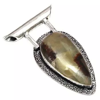 Подвеска Septerian Jasper Gemstone Handmade Gift For Her Silver Jewelry 2