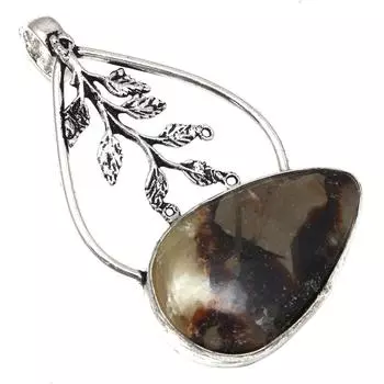Подвеска Septerian Jasper Gemstone Handmade Gift For Her Silver Jewelry 2