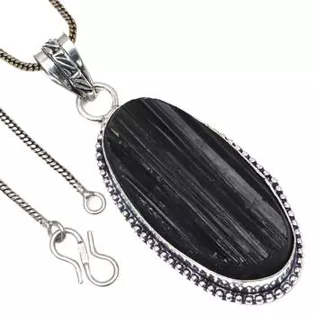 Подвеска Star Galaxi Gemstone ко Дню святого Валентина, этническое серебряное украшение 2,5 дюйма