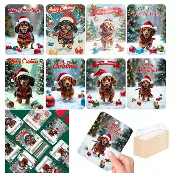 Подвеска в виде кошелька в виде рождественской елки Подвеска-сюрприз в виде шара Набор для украшения вечеринки One Size красный