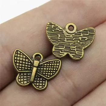 Подвески с крыльями бабочки, винтажные украшения и аксессуары