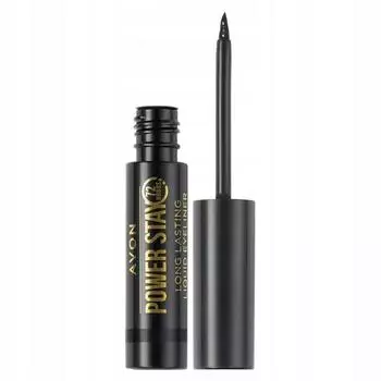 Подводка для глаз Avon Power Stay Super Durable Eyeliner 72H Black