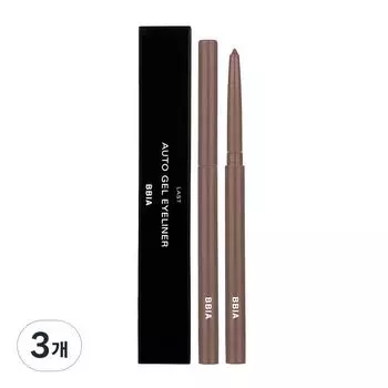Подводка для глаз Bbia Last Auto Gel Eyeliner 0,3 г, оттенок 06 Chocolate Mousse, 3 шт.