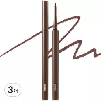 Подводка для глаз Bbia Last Auto Gel Eyeliner Slim 0,1 г, шоколадный оттенок Bonbon S, 3 шт.