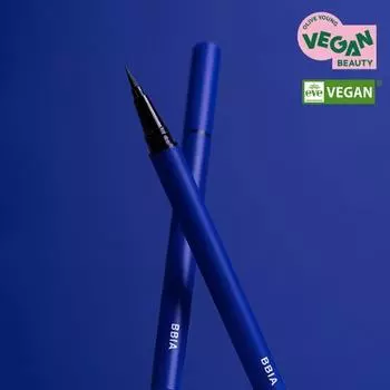 Подводка для глаз BBIA Never Die Brush (2 типа),Корейская косметика, КПОП 01 Matte Black