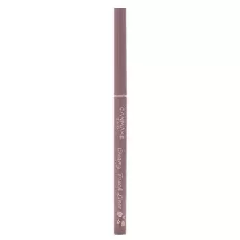 Подводка для глаз Canmake Creamy Touch Liner 12 Strawberry Storm, гелевый карандаш, гладкий, с тонким сердечником, розовый, серый