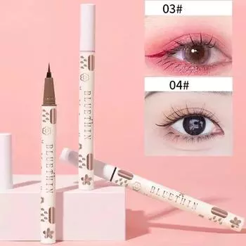 Подводка для глаз Lying Silkworm Pencil Natural Long-Stick Waterproof Eyes Liner Undercover Draw Down To Non-Smudge Fine Beauty Make Up