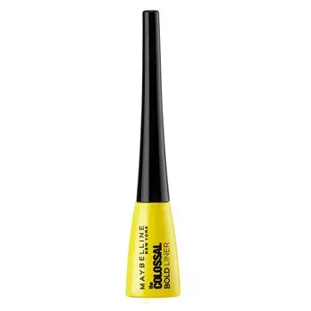 Подводка для глаз Maybelline New York Colossal Bold, черная, глянцевая Colossal Black Eyeliner