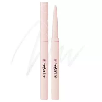 Подводка для глаз Self Beauty Veganize Slim Gel Pencil Eyeliner 0,12 г, оттенок 04 нюдовый белый, 1 шт.