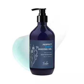 Poelier Perfect Shield Гипоаллергенный гель для бритья большой емкости, 1 упаковка, 500 мл