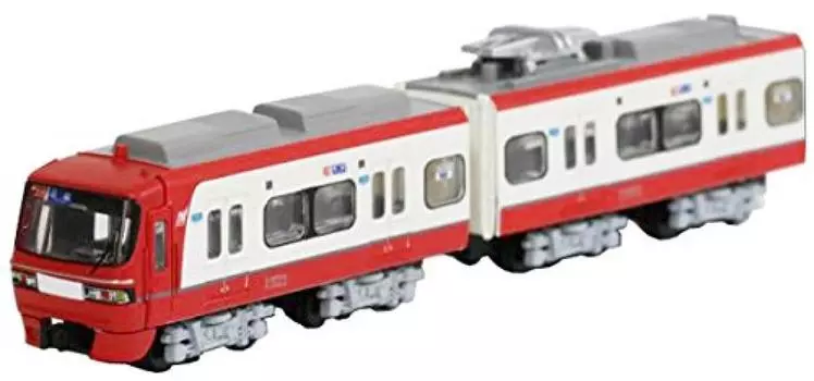 Поезд Popondetta B Shorty Nagoya Railway 1200 Series, недавно окрашенный общий вагон, средний 2, окрашенная пластиковая модель (Топ + Автомобили)