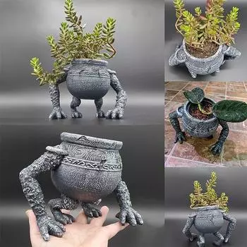 Poison King Ding Gardening Planting Patio Planting Декоративный французский кольцевой горшок Perimeter Warrior, банка Alexander onesize