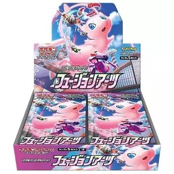 Pokemon Card Game Sword Shield Expansion Pack Fusion Arts & (BOX) розовый