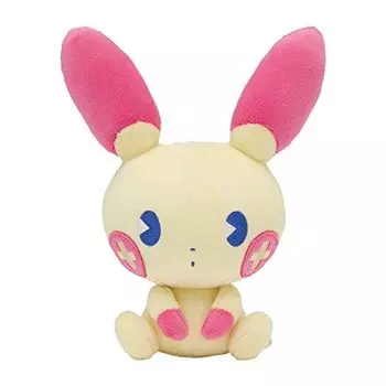 Pokemon Center Original 6 дюймов плюшевая игрушка Saiko Soda Refresh Plusle