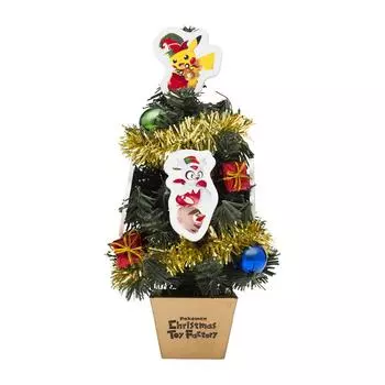 Pokemon Center Оригинальная мини-елка Pokemon Christmas Toy Factory