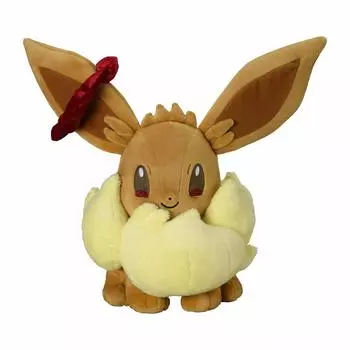 Pokemon Center Оригинальная плюшевая игрушка Eevee Max 38 x 38 x 37 x Ш x (Форма Кёдай) (HD см)