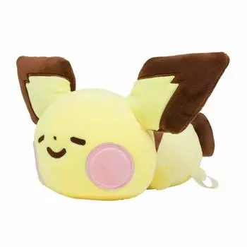 Pokemon Center Оригинальная плюшевая игрушка Юрутто Лежащий Пичу 17 x x 24 x Ш x Покемон 21.5 (HD см)