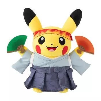 Pokemon Center Оригинальная плюшевая игрушка Оэн Пикачу