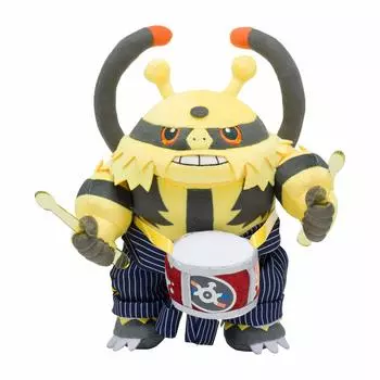 Pokemon Center Оригинальная плюшевая игрушка Pokemon Band Fest Electric Bull