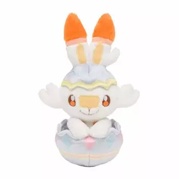 Pokemon Center Оригинальная плюшевая пасхальная корзинка с яйцом Hibunny 24,51711(ВШГсм) оранжевый