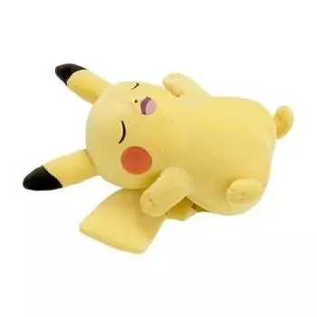 Pokemon Center Оригинальная жевательная плюшевая игрушка Sleep Goodnight Pikachu Pokmon 35.53015(ВШГсм)