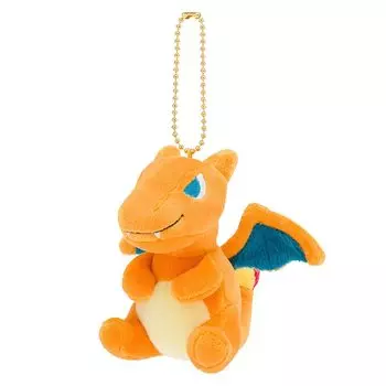 Pokemon Center Оригинальный жевательный талисман Pokemon Dolls Чаризард 11712(ВШГсм) оранжевый
