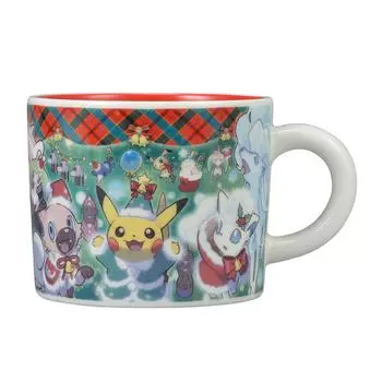 Pokemon Center Original Soup Mug Christmas 2017