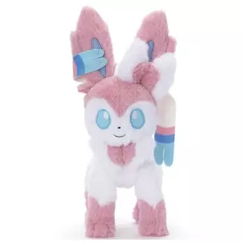 Покемоны из Pocket Monsters истощены! Плюшевая игрушка Nymphia S Plush Высота ок.. 20см