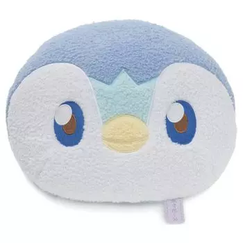 Pokepiece плюшевая игрушка подушка для лица Piplup плюшевая игрушка ширина около 30 см