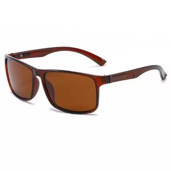 Polarized Square Frame Design Sunglasses Men With Summer Sun Uv Protection StyleE