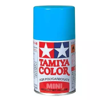 Поликарбонатная аэрозольная краска TAMIYA светло-голубого цвета 86003 PS-3