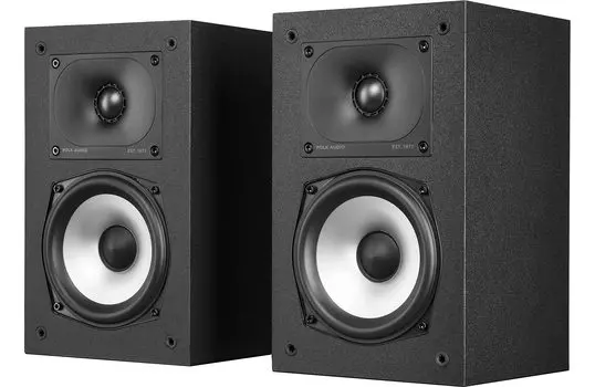 POLK AUDIO Monitor XT Series Компактный полочный динамик Матово-черный MXT15 комплект (1 2)