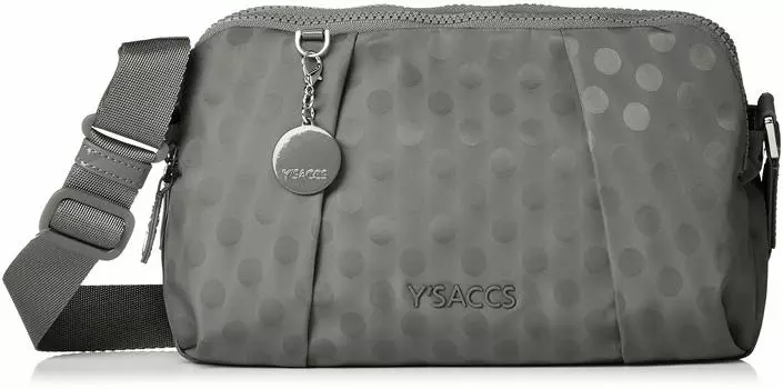 Polka Dots Pochette Gray [Izak] Y71-03-10 Women s