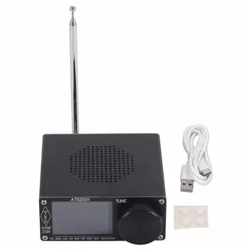 Полнодиапазонный радиоприемник LW MW SW SSB AM FM HAM Портативный вседиапазонный радиоприемник с антенной